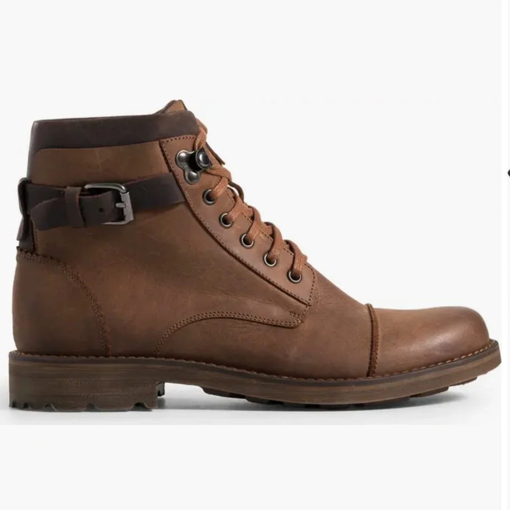 Velez Top Grain Leather Boots Vintage Ankle